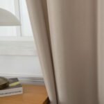 Κουρτίνα μεσαίας σκίασης με 8 μεταλλικούς κρίκους Effect Art 8443 140x270 Άμμου Beauty Home - Image 12