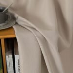 Κουρτίνα μεσαίας σκίασης με 8 μεταλλικούς κρίκους Effect Art 8443 140x270 Άμμου Beauty Home - Image 14