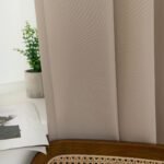 Κουρτίνα μεσαίας σκίασης με 8 μεταλλικούς κρίκους Effect Art 8443 140x270 Άμμου Beauty Home - Image 7