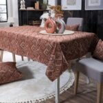 Τραπεζοκαρέ / Τραπεζομάντηλο Santos 05 - 135x135cm - Image 2