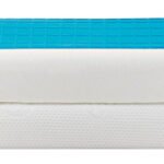 Μαξιλάρι ύπνου Gel Memory Foam Art 4028 Μέτριο 58x38x12  Λευκό   Beauty Home