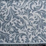 Ριχτάρι Τριθέσιου 170x300 Cotone | Sani Μπλε πετρόλ - Image 2