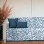 Ριχτάρι Τριθέσιου 170x300 Cotone | Sani Μπλε πετρόλ