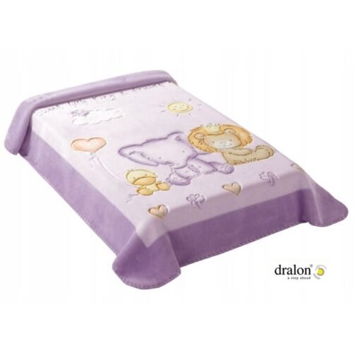 ΚΟΥΒΕΡΤΑ ΙΣΠΑΝΙΑΣ ΑΓΚΑΛΙΑΣ 80X110 BELPLA DRALON 547 LILA