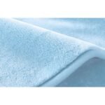 ΚΟΥΒΕΡΤΑ ΙΣΠΑΝΙΑΣ ΜΟΝΗ 160X220 BELPLA STER PLAIN LIGHT BLUE(3) - Image 2