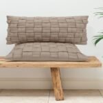 Διακοσμητικό μαξιλάρι με γέμισμα Clusp Beige Liolios Home (40x60)