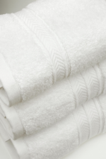 Σετ πετσέτες 3τμχ Lisbon White Liolios Home