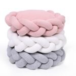 Στρόγγυλο Διακοσμητικό Πλεκτό Μαξιλάρι Margareta Liolios Home (3 Χρώματα)