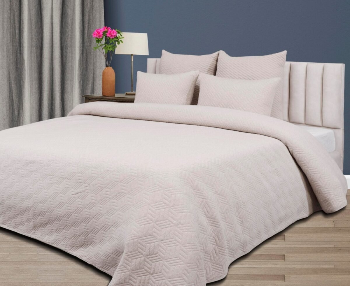 Σετ Μαξιλαροθήκες Rhombus Beige Liolios Home (50x70) - Image 2