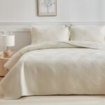 Κουβερλί King Size Diverso Ivory Liolios Home (260x240)