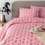 Σετ Σεντόνια Υπέρδιπλα Flannel Beauty 240x265 FB0231 Χωρίς Λάστιχο