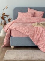 Σετ Σεντόνια Υπέρδιπλα Flannel Beauty 240x265 FB0233 Χωρίς Λάστιχο
