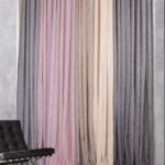 Κουρτίνα Σχ.Elxi 140x260cm έτοιμη ραμμένη 100% πολ