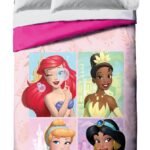 Πάπλωμα Disney Home Princess 46 160X240 Coral 100% Microfiber
