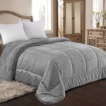 ΚΟΥΒΕΡΤΟΠΑΠΛΩΜΑ ΥΠΕΡΔΙΠΛΟ 220X240 ADAM HOME (820) GREY