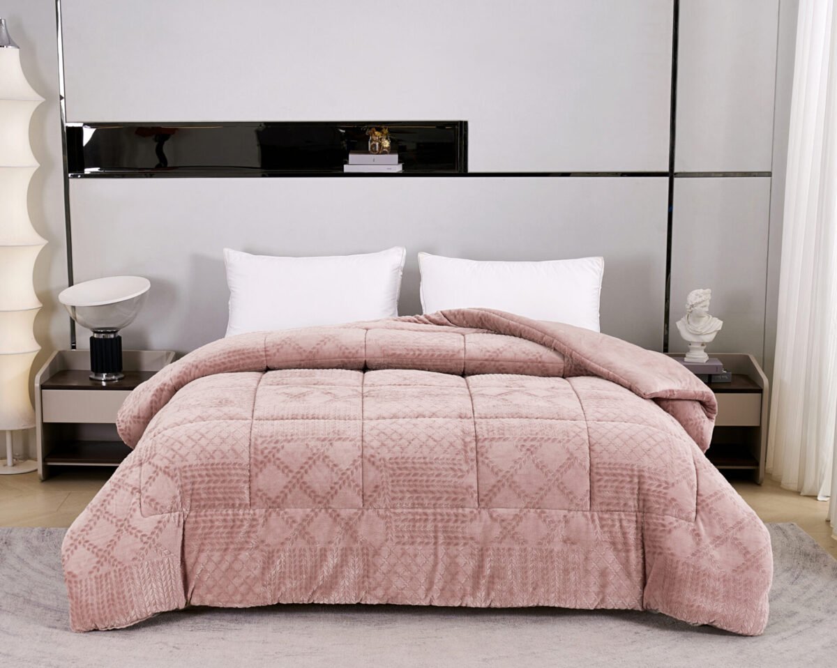 Prestige-Pink-5-scaled King Size Prestige (Pink) Κουβερτοπάπλωμα - (260x240) - Image 1
