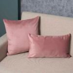 Διακοσμητική μαξιλαροθήκη Βελούδο 45x45 Cotone | Leo Σάπιο μήλο