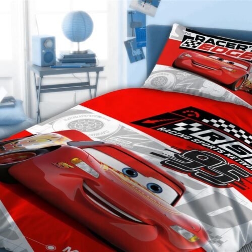 Σεντόνια Σετ 4 τεμ Disney Home Cars 774 160X240 Red 100% Cotton