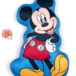 Μαξιλάρι 3D Disney Home Mickey 35cm Sky Blue 100% Velboa