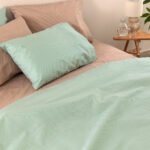 Σεντόνι Υπέρδιπλο 240x260 TOTEM Χωρίς Λάστιχο (Χρώμα: Μέντα)