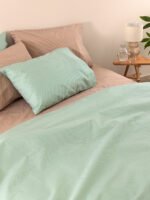 Σεντόνι Υπέρδιπλο 240x260 TOTEM Χωρίς Λάστιχο (Χρώμα: Μέντα)