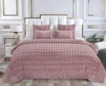 Υπέρδιπλη κουβέρτα Boggi (Amethyst) 220x240 Blanket