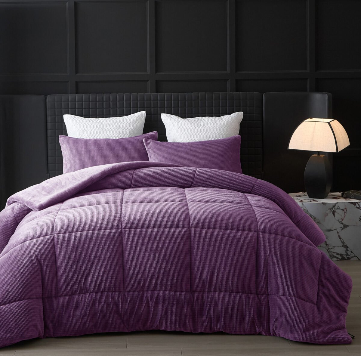 Cassiano-Purple-3 Μονό Cassiano (Purple) Κουβέρτα/Πάπλωμα - (160x240) - Image 1
