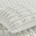 Διακοσμητικό μαξιλάρι Boggi (White) 45x45 Cushion (με γέμιση)