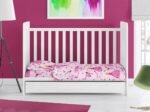 ΚΑΤΩΣΕΝΤΟΝΟ ΜΕ ΛΑΣΤΙΧΟ bebe Princess 392 0,70X1,40X0,15 Pink 70/30 Cott/Pol - Image 2