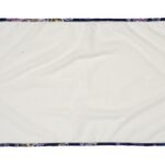 Σελτεδάκι Αδιάβροχο bebe 158 Floral 67X90 Λευκό/Μπλε Cotton 100%