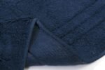 Πατάκι Μπάνιου Σετ 3 τεμ ZUCCHI 1τεμ 55X90, 2 τεμ 45X50 Navy Blue 100% Cotton - Image 2