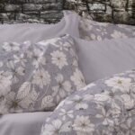 Μαξιλαροθήκη Εμπριμέ Ήρα 426 50X70 Grey 70/30 Cott/Pol.