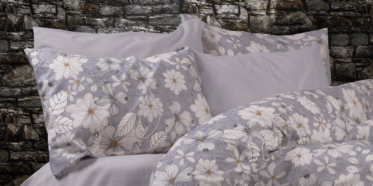 0007685_SKU_33311647046 Μαξιλαροθήκη Εμπριμέ Ήρα 426 50X70 Grey 70/30 Cott/Pol. - Image 1