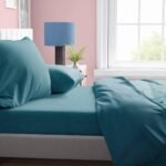 Σεντόνι 1 τεμ Solid 494 240X270 Petrol 100% Cotton