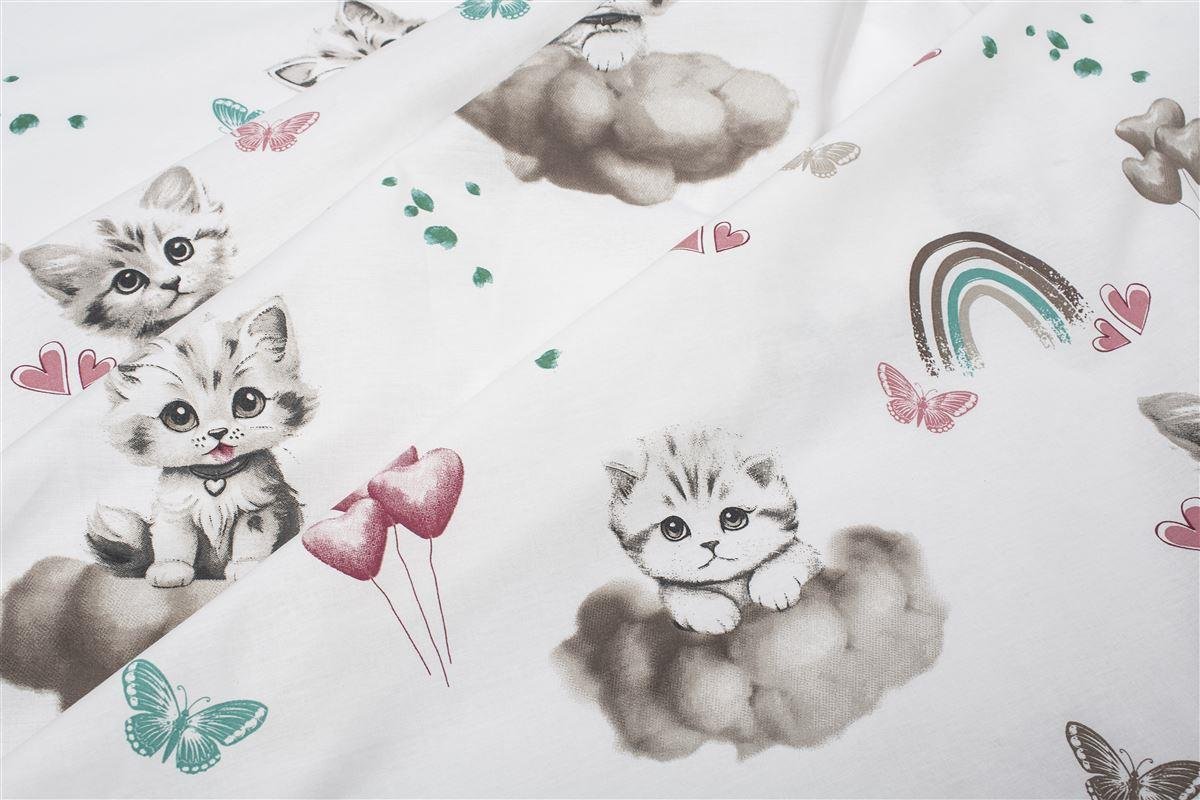 0007886_SKU_31111328042 Πάνα Χασέ bebe Kitten 560 80X80 Petrol 100% Cotton - Image 1