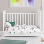 Παπλωματοθήκη Εμπριμέ bebe Kitten 560 120X160 Petrol 100% Cotton