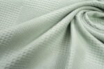 Κουβέρτα Πικέ bebe Μονόχρωμη 120X150 Φυστικί 100% Cotton - Image 2