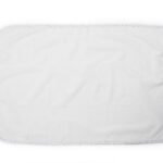 Σελτεδάκι Αδιάβροχο bebe Stars 60 50X80 Λευκό/Γκρι 100% Cotton