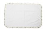 Σελτεδάκι Αδιάβροχο bebe 62 67X90 Λευκό/Πράσινο 100% Cotton