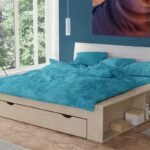 Σεντόνια Σετ 4 τεμ Premium Shadow 620 240X270 Turquoise 100% Cotton