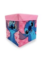 Κουτί-Σκαμπό Disney Home Lilo & Stitch 13 30X30X30 Pink 100% Polyester - Image 2