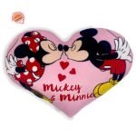 Μαξιλάρι 3D Disney Home Mickey & Minnie 15 40 cm Pink 100% Velboa