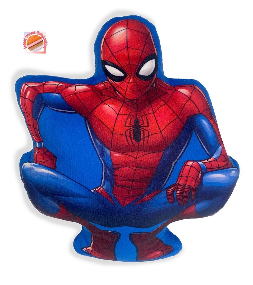 0008733_SKU_54461702006 Μαξιλάρι 3D Marvel Spider-Man 35 35 cm Blue 100% Velboa - Image 1