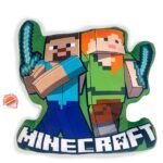 Μαξιλάρι 3D Mojang Minecraft 18 40 cm Green 100% Velboa
