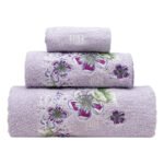 Beauty Home Σετ πετσέτες Art 3390 Σετ 3τμχ Λιλά