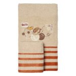 Beauty Home Σετ πετσέτες Art 5425 Σετ 2τμχ Μπεζ