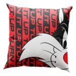 Beauty Home Μαξιλάρι με γέμιση Art 6192 Space Jam Sylvester 40x40 Κόκκινο