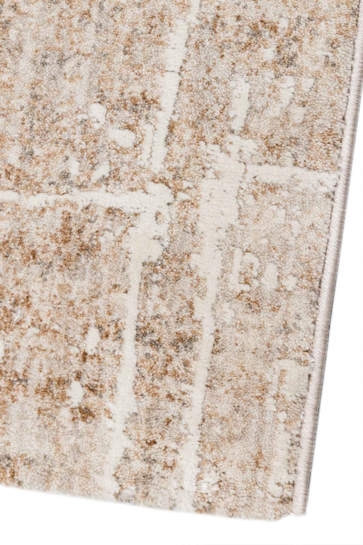 Aperia-972-071-C Χαλί Aperia  972-071 μπεζ-εκρού αφηρημένο σχέδιο - ΡΟΤΟΝΤΑ  1,60x1,60 Colore Colori - Image 3