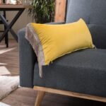 Μαξιλαροθήκη Velvet 14 Με Κρόσι (30x60cm) - 30x60cm