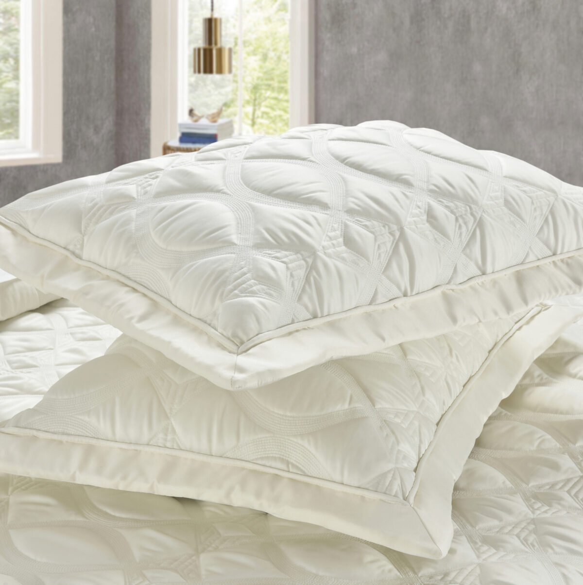 Νυφικό Σετ 3 τμχ Monte Carlo Ivory Liolios Home (250x240) - Image 4